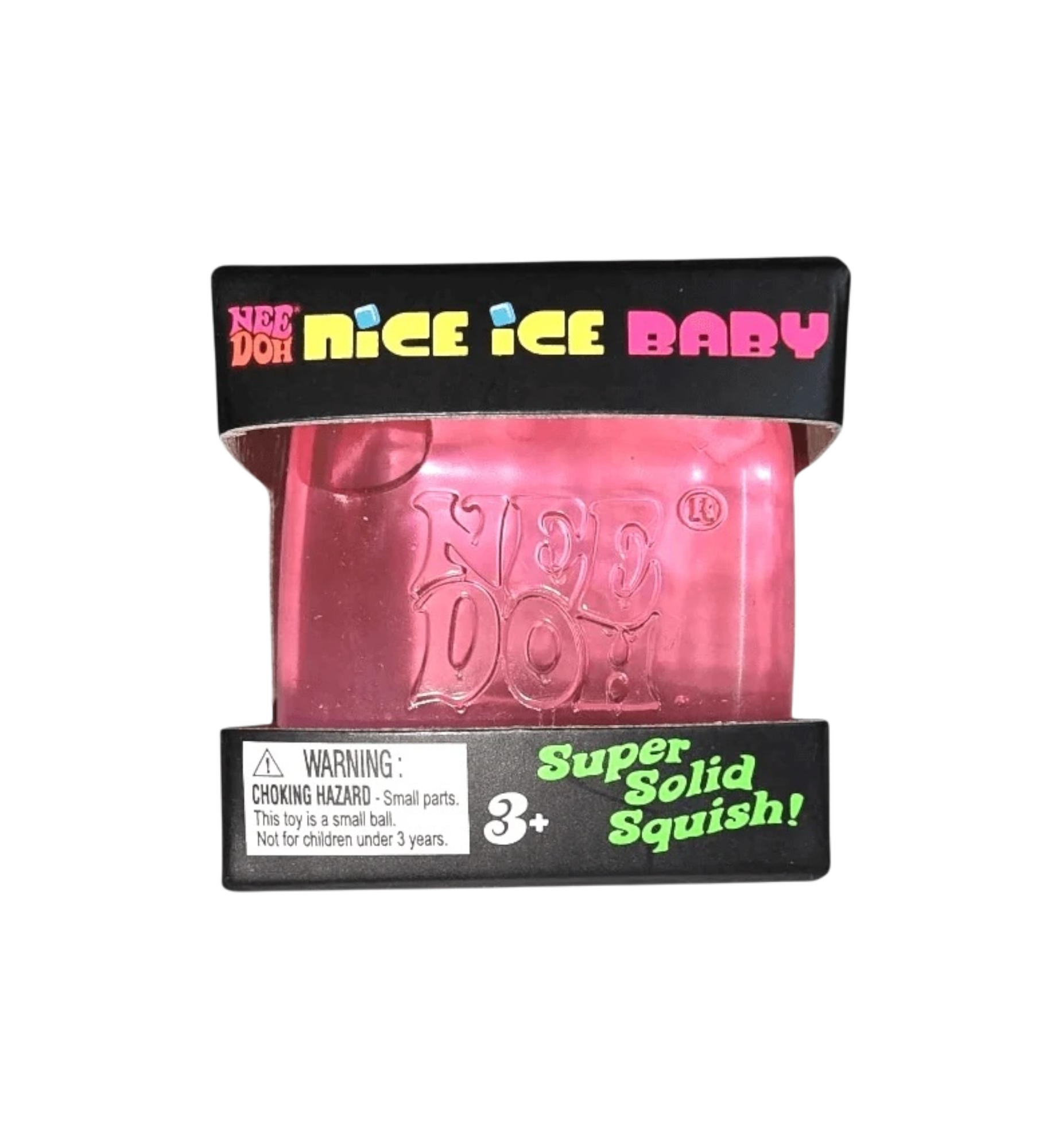 NeeDoh Nice Ice Baby Squishy Fidget Toy "Pink"