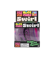 NeeDoh Nice Cube Swirl Super Squeeze! "Pink/Purple/Black"
