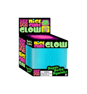 NeeDoh Nice Cube Glow Squishy Fidget Toy "Blue"
