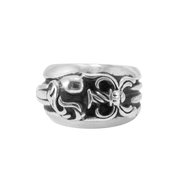 Chrome Hearts Dagger Heart Ring "Silver"