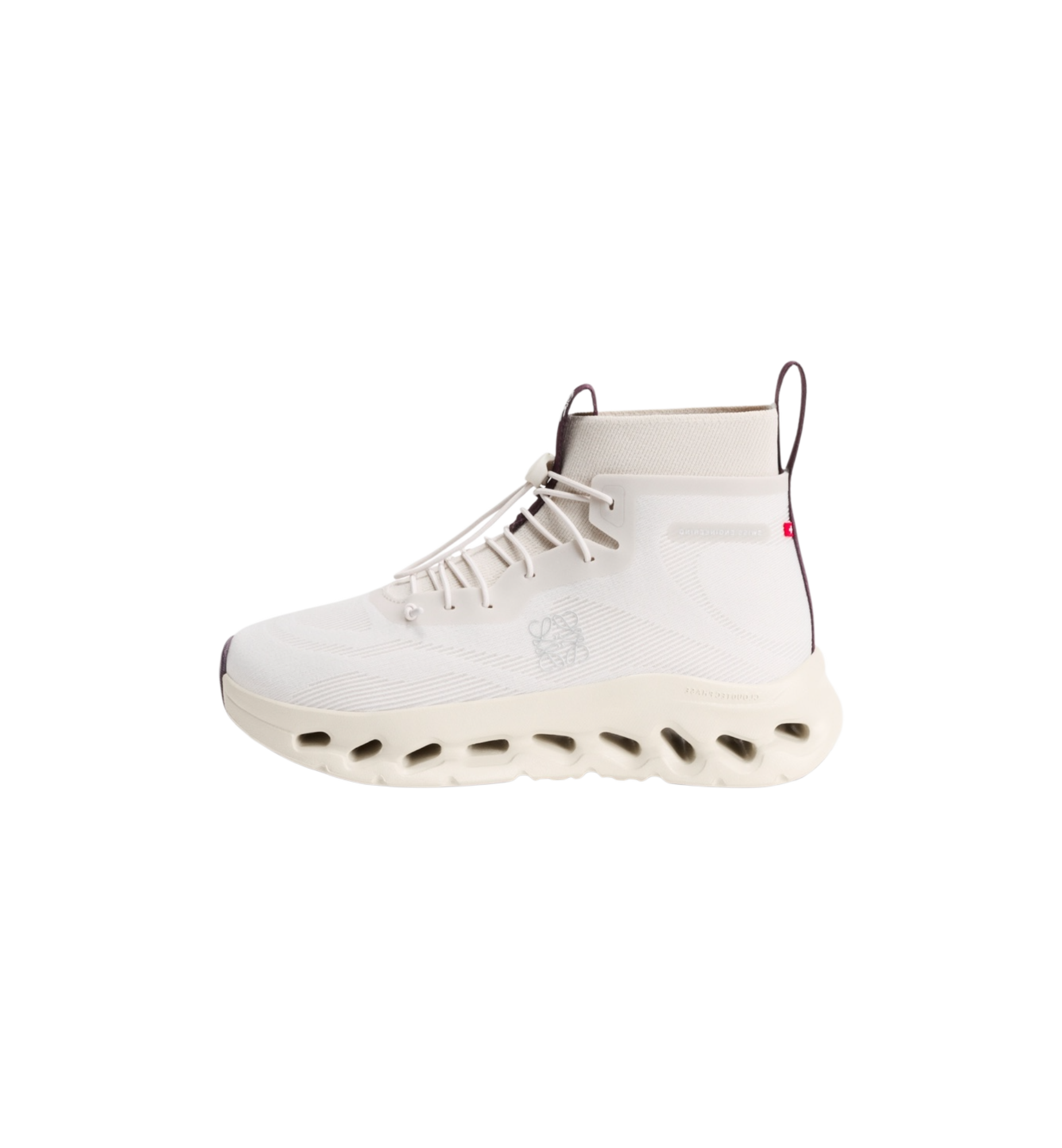 On Running Cloudtilt Hi "LOEWE Sand Oatmeal Plum"