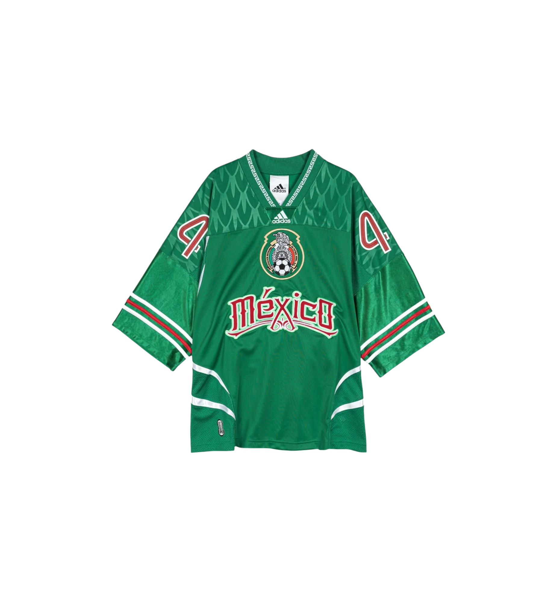 Adidas Bringbacks Remixed Mexico Jersey "Bold Green"