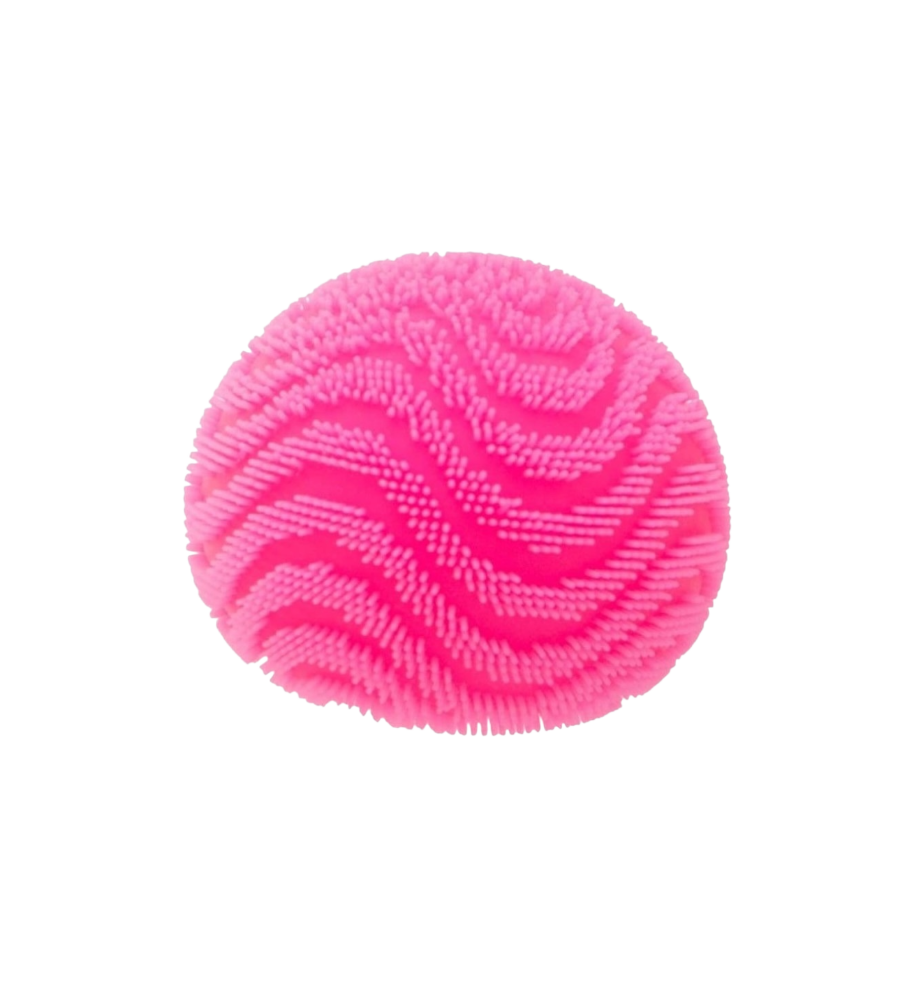 NeeDoh Fuzz Ball Wonder Waves Squishy Fidget Toy "Pink"