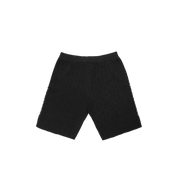 Chrome Hearts Cross Pattern Slide Script Shorts "Black"
