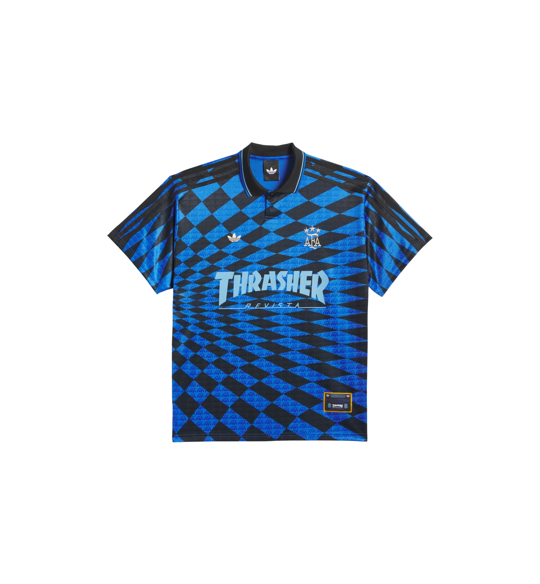 Adidas x Thrasher Argentina Jersey "Black/Blue"