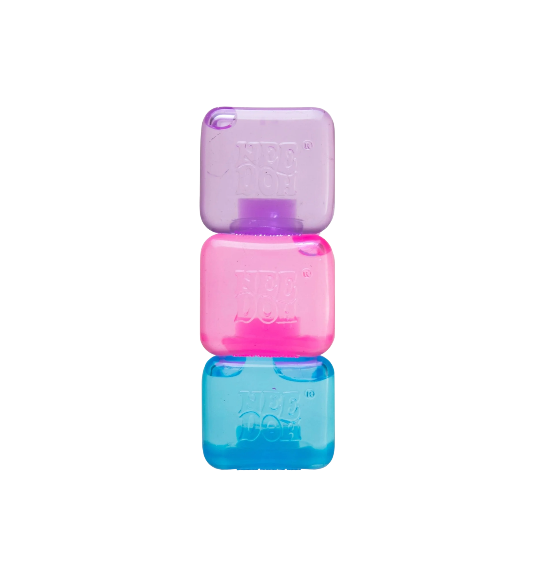 NeeDoh Nice Ice Baby Squishy Fidget Toy "Pink/Blue/Purple"