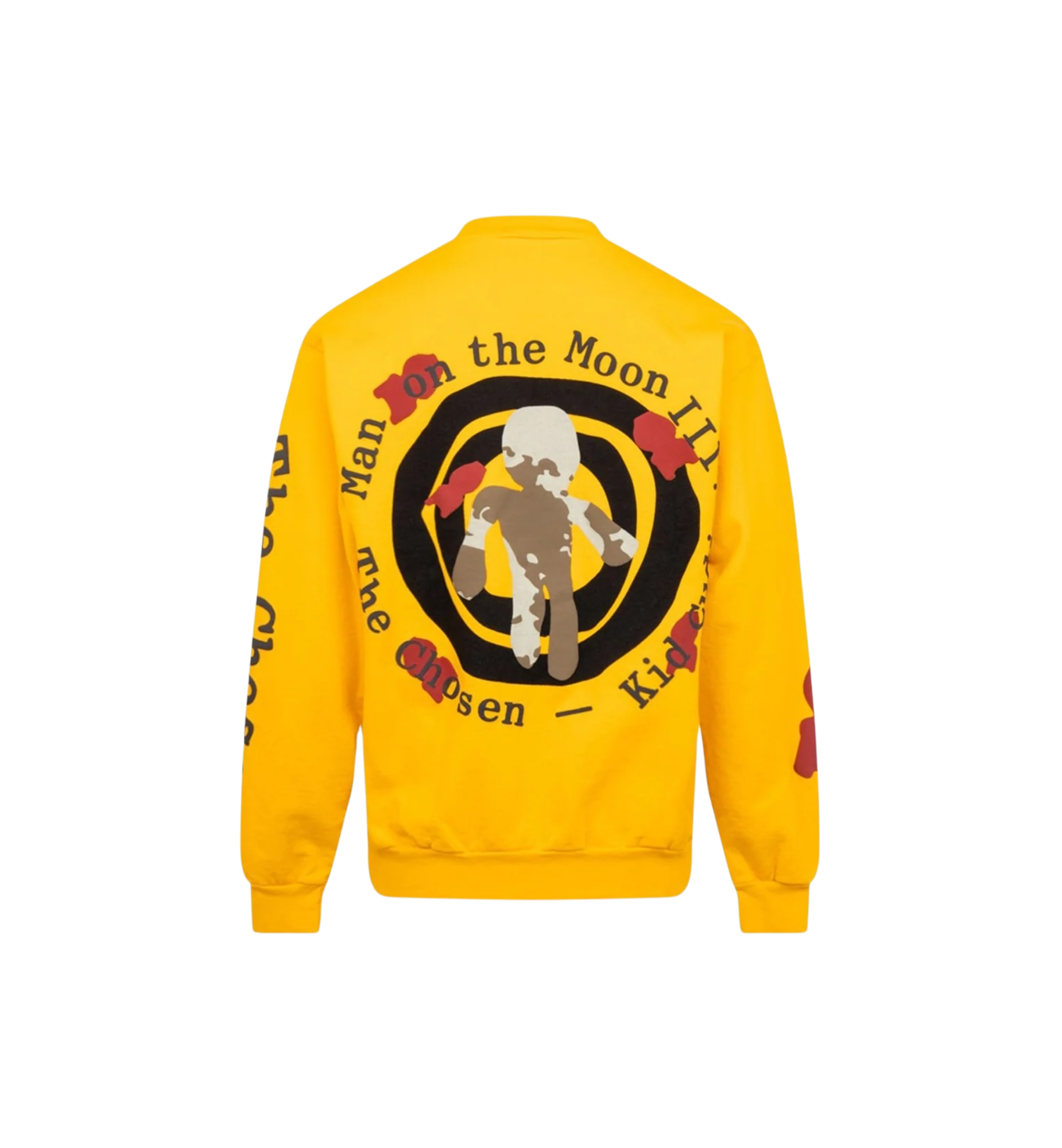 Kid Cudi CPFM For MOTM III Beautiful Trip Crewneck "Yellow"