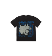 Travis Scott Cactus Jack For Fragment Danger Tee "Washed Black"