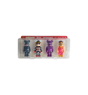 BE@RBRICK Godzilla vs McDonalds 150% Set of 4