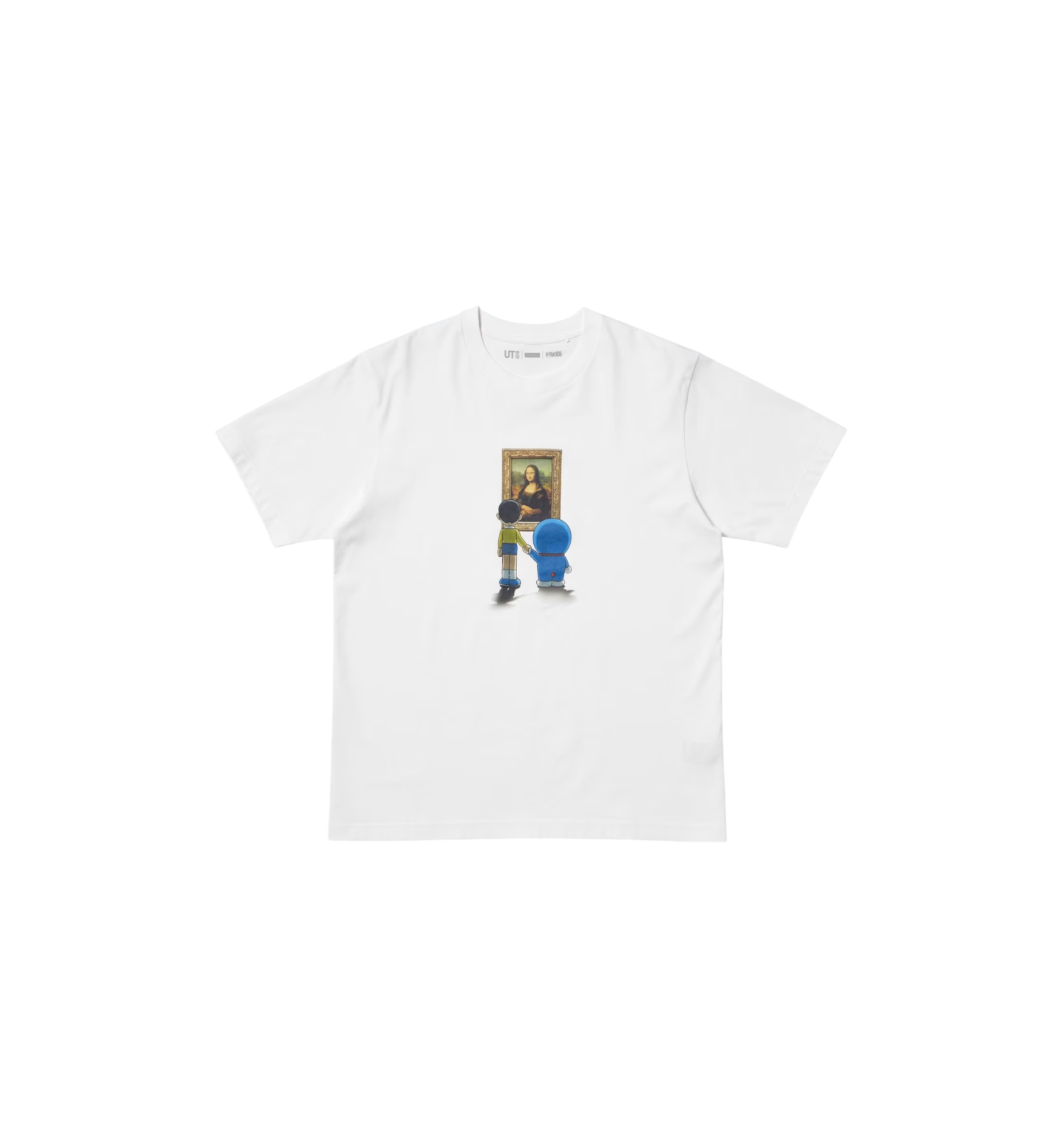 KAWS x Uniqlo Doraemon meets the Louvre UT Graphic T-Shirt "White"