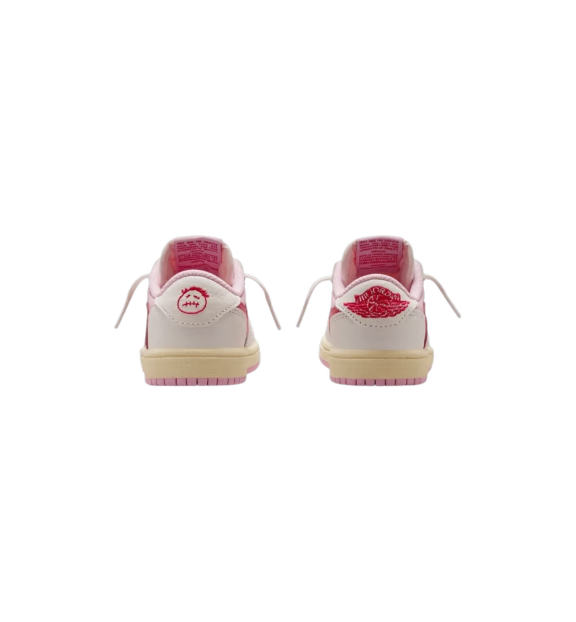 Air Jordan 1 Retro Low OG SP "Travis Scott Sail Tropical Pink" (PS)