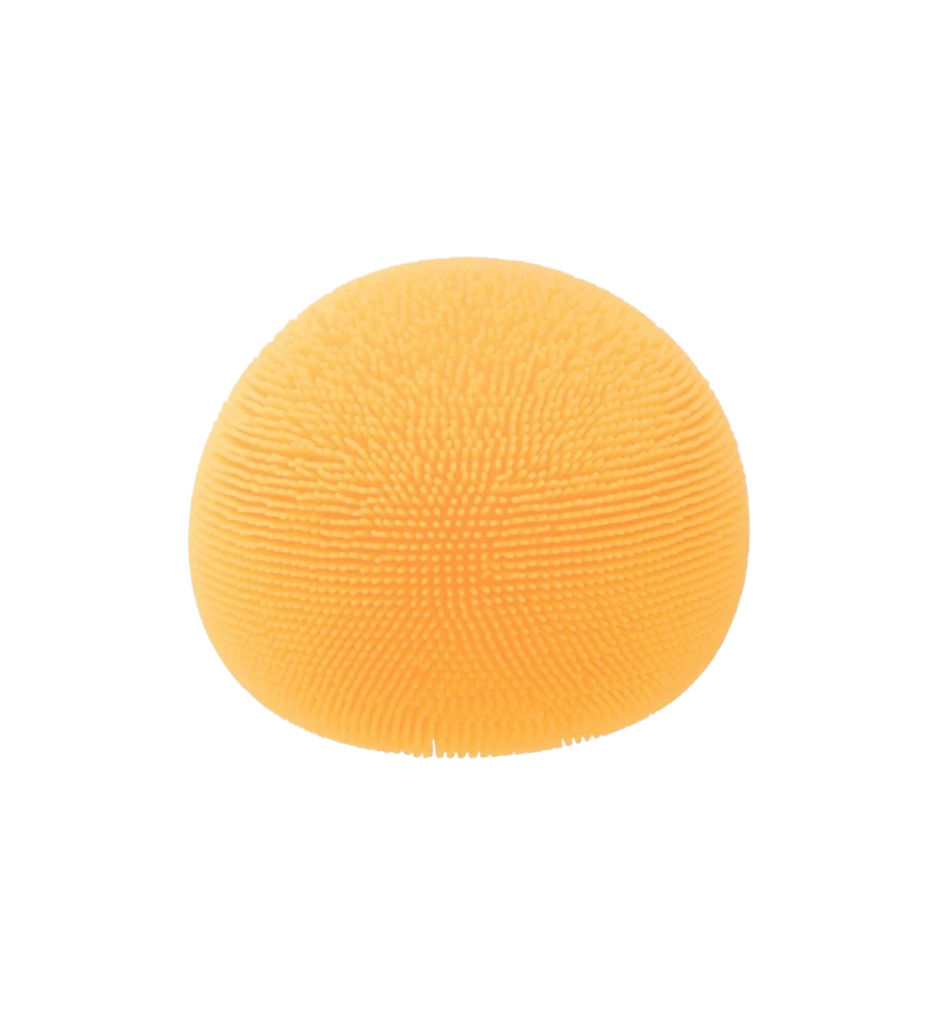 NeeDoh Fuzz Ball The Velvet Squeeze Squishy Fidget Toy "Orange"
