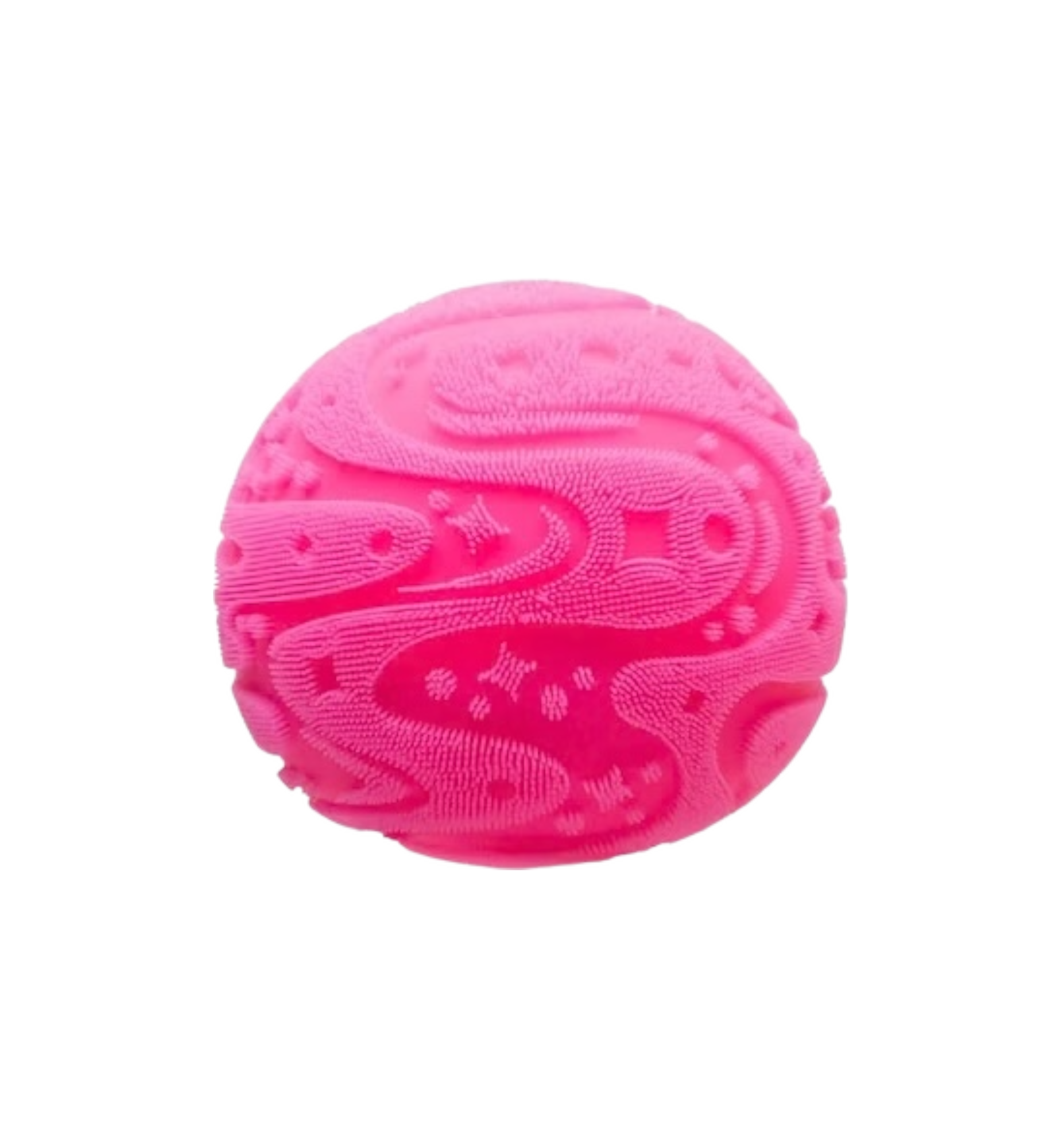 NeeDoh Super Fuzzball Squishy Fidget Toy "Pink"