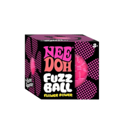 NeeDoh Flower Power Fuzz Ball Squishy Fidget Toy "Pink"