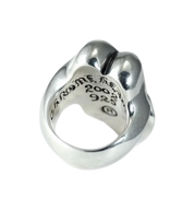 Chrome Hearts Rolling Stone Ring "Silver"