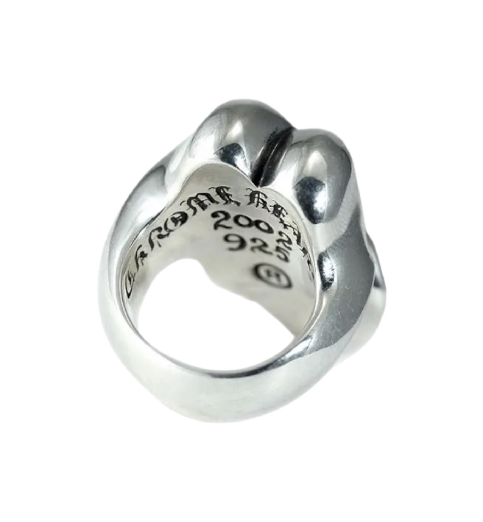 Chrome Hearts Rolling Stone Ring "Silver"