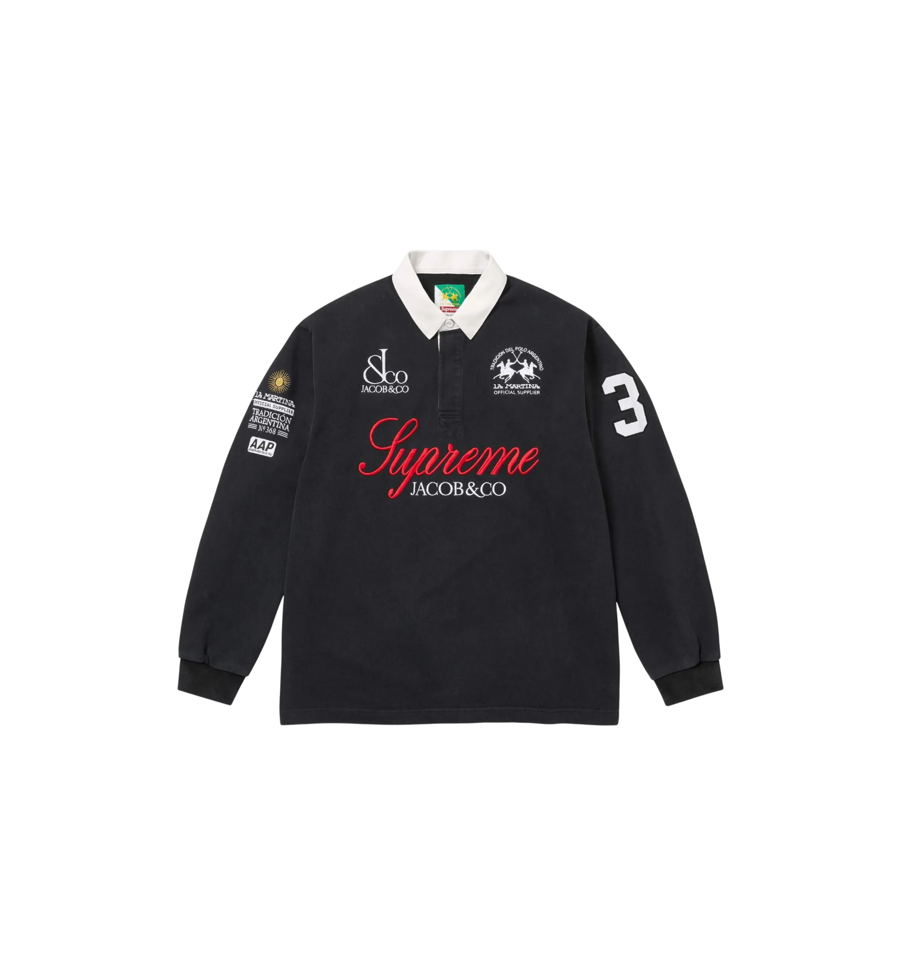 Supreme La Martina Rugby "Black"