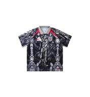 Palace x Nike England Dri-FIT Football Jersey "Pewter Grey/Bright Crimson"