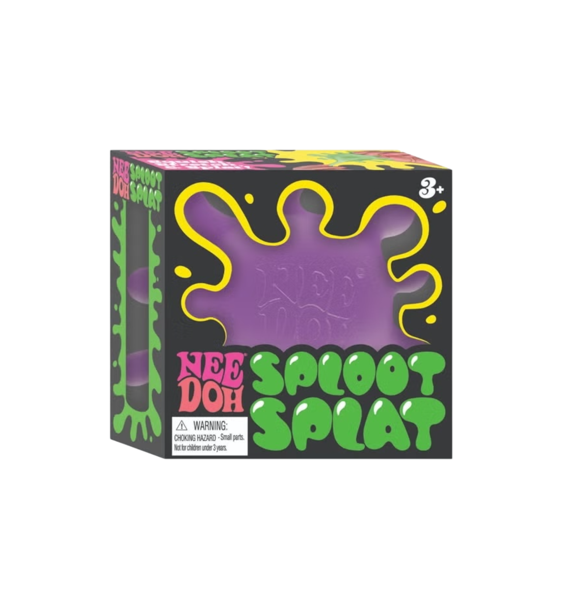 NeeDoh SplootSplat Squishy Fidget Toy "Purple"