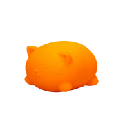 NeeDoh Cool Cat Squishy Fidget Toy "Orange"