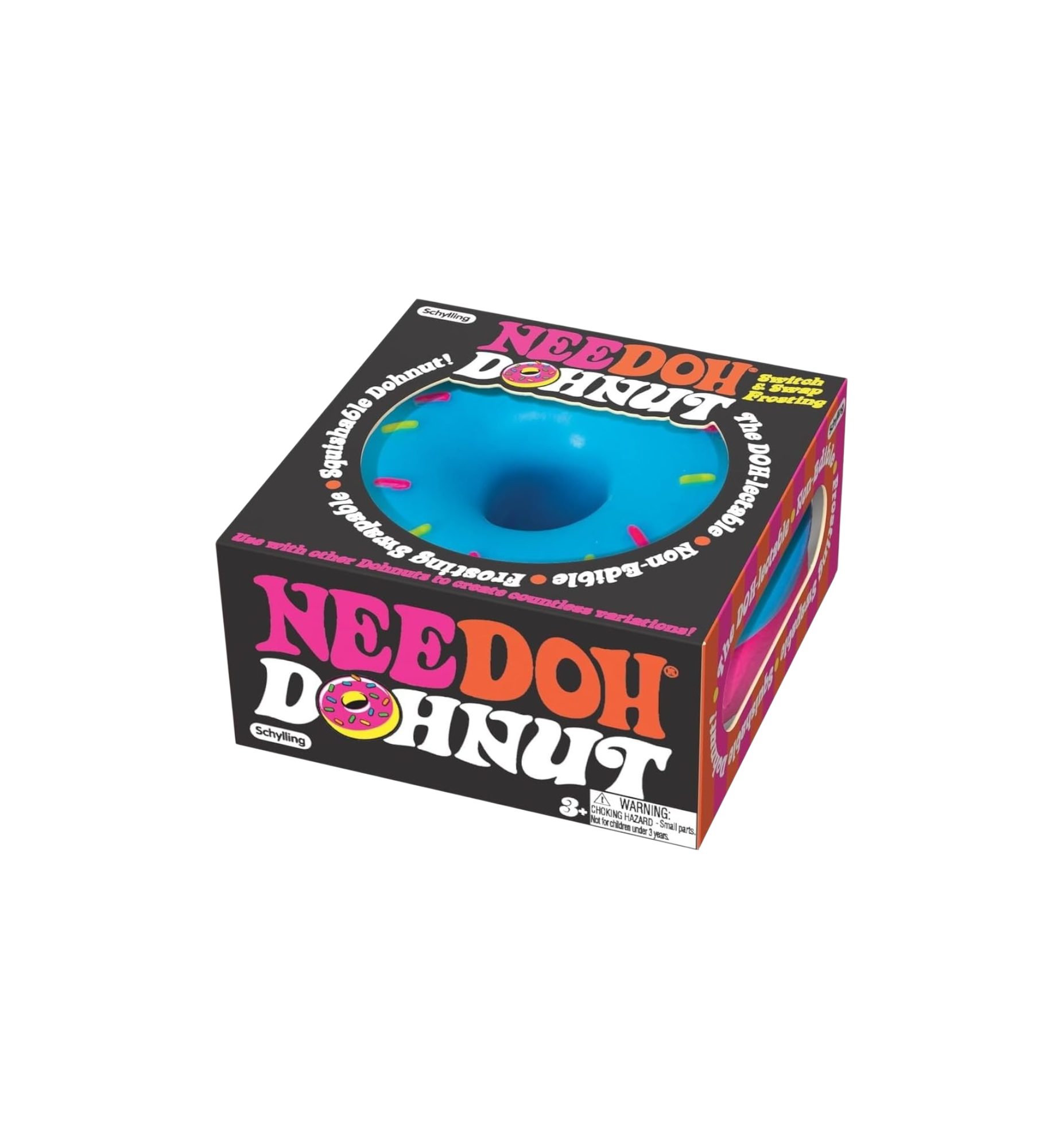 NeeDoh Dohnuts Squishy Fidget Toy "Blue"