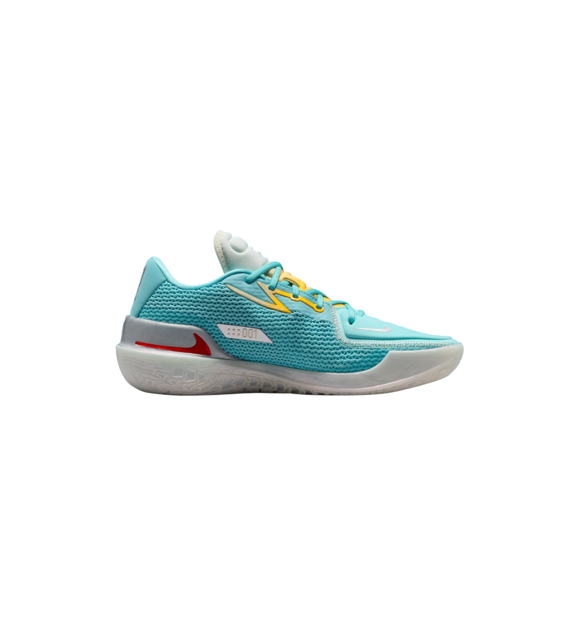Nike Air Zoom GT Cut Titan x Dylan Harper Bleached Aqua side view at Stashed UAE