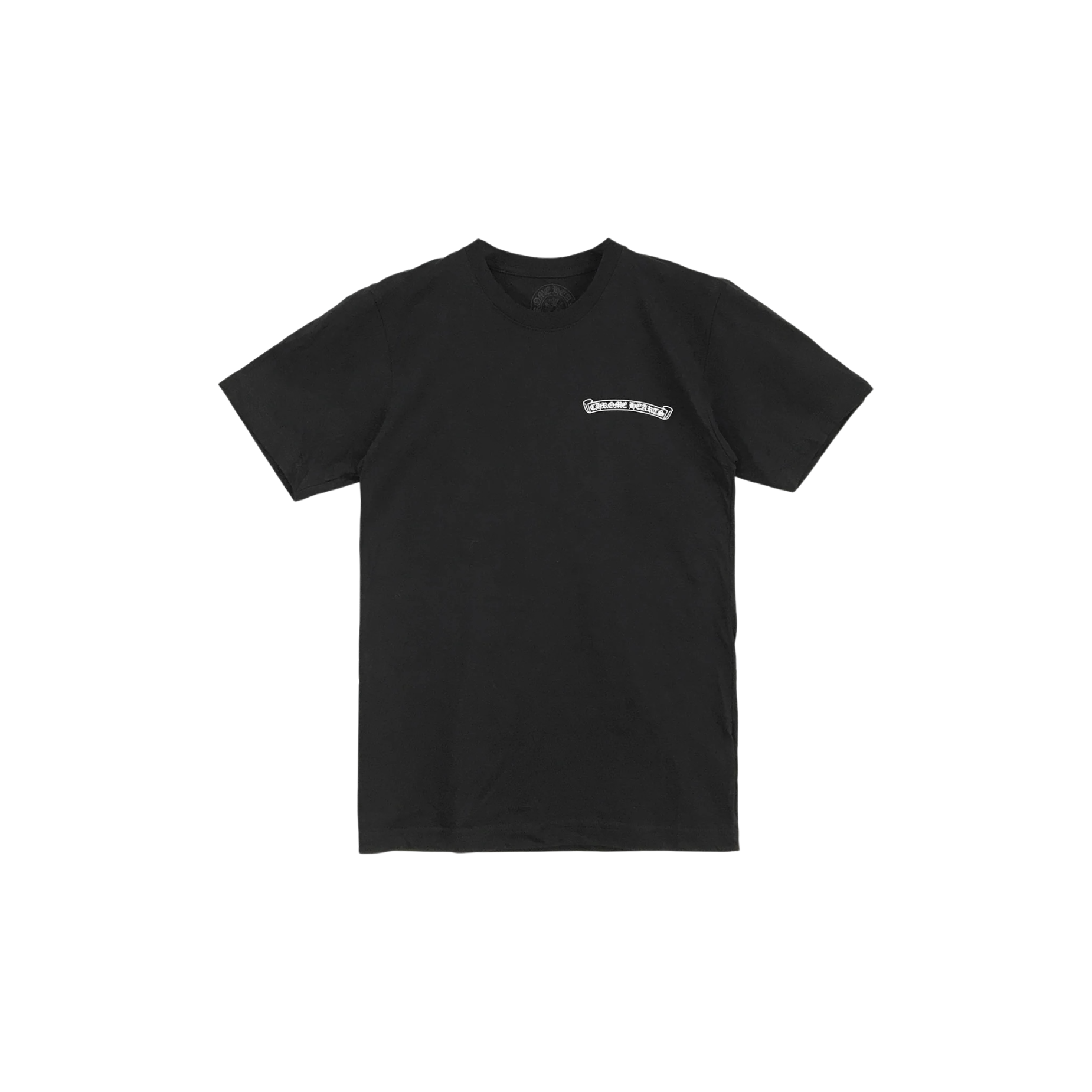 Chrome Hearts Las Vegas Exclusive Colored Print T-Shirt Black front view at Stashed UAE