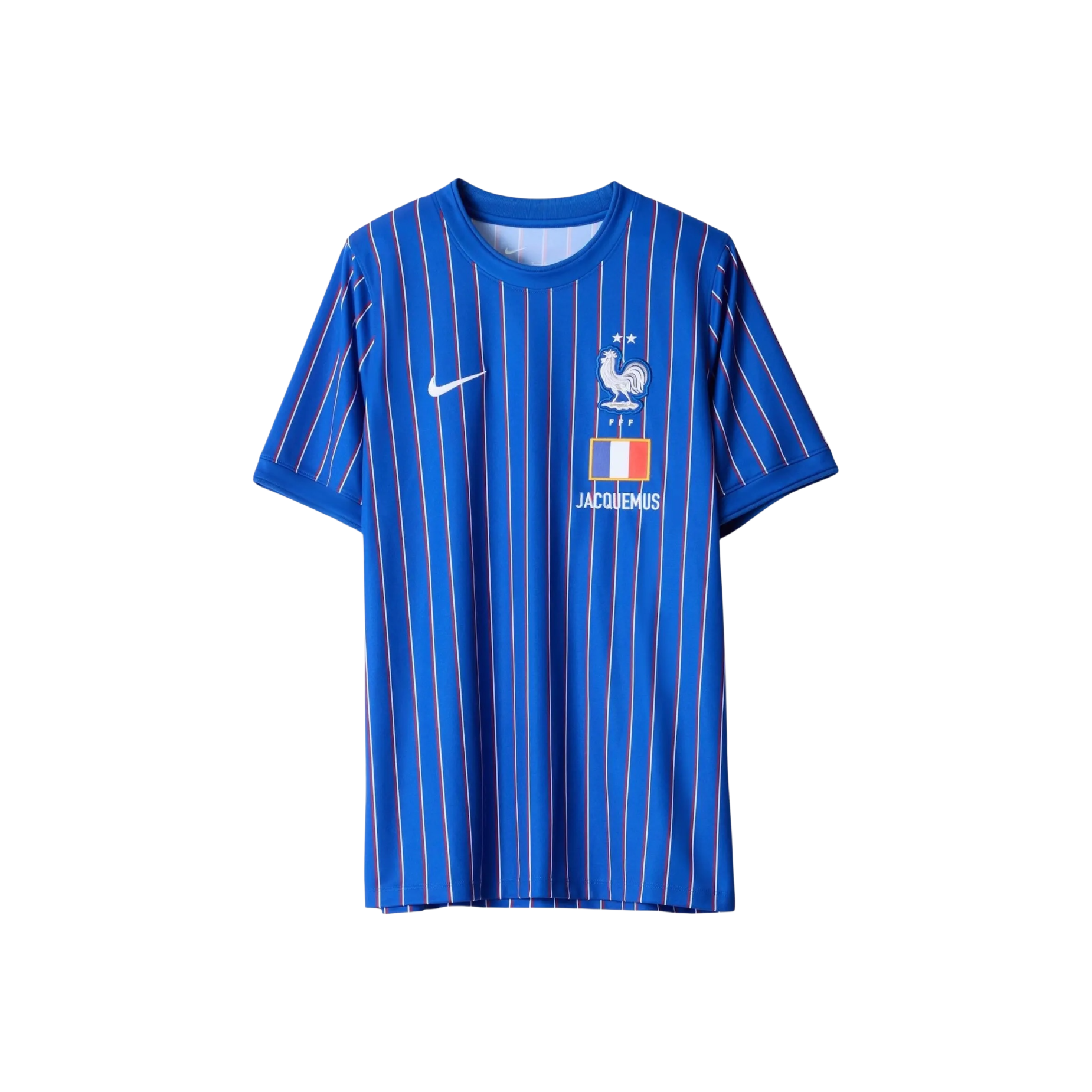 Nike x Jacquemus x France Pre Match Jersey Blue Stripe at Stashed UAE