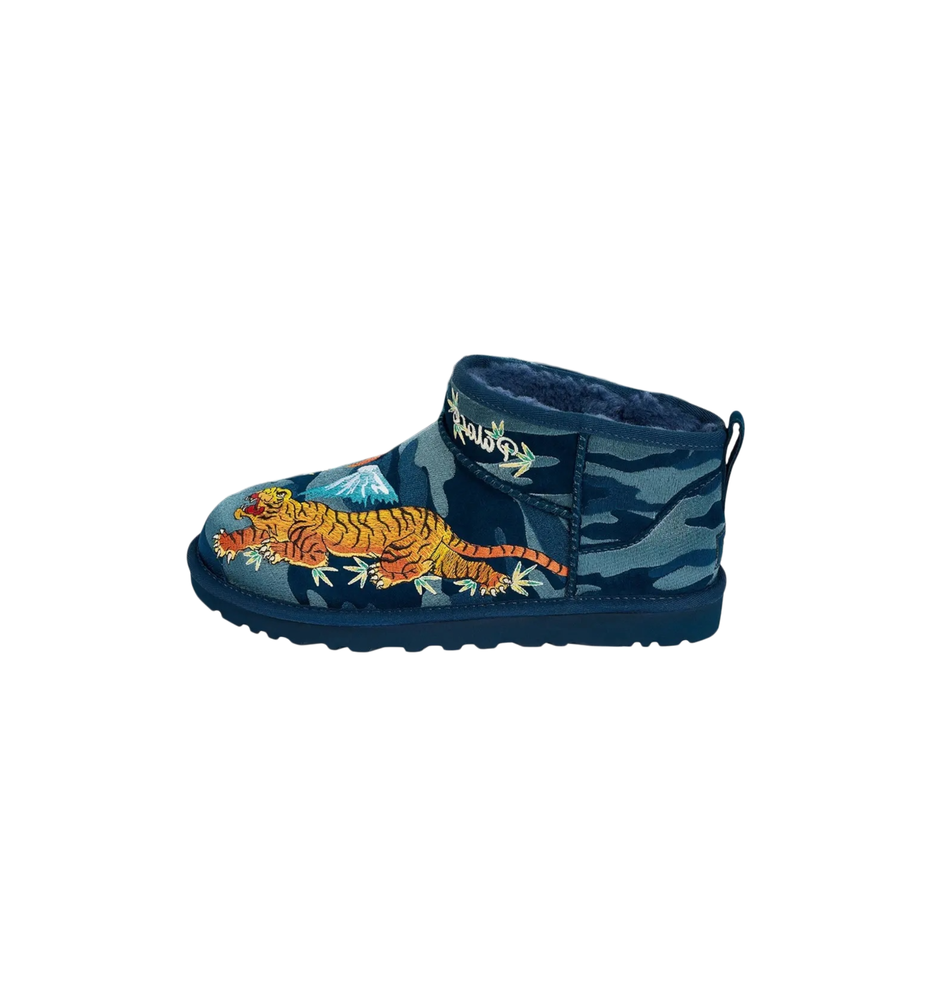 UGG Classic Ultra Mini Boot Palace Navy Camo at Stashed UAE