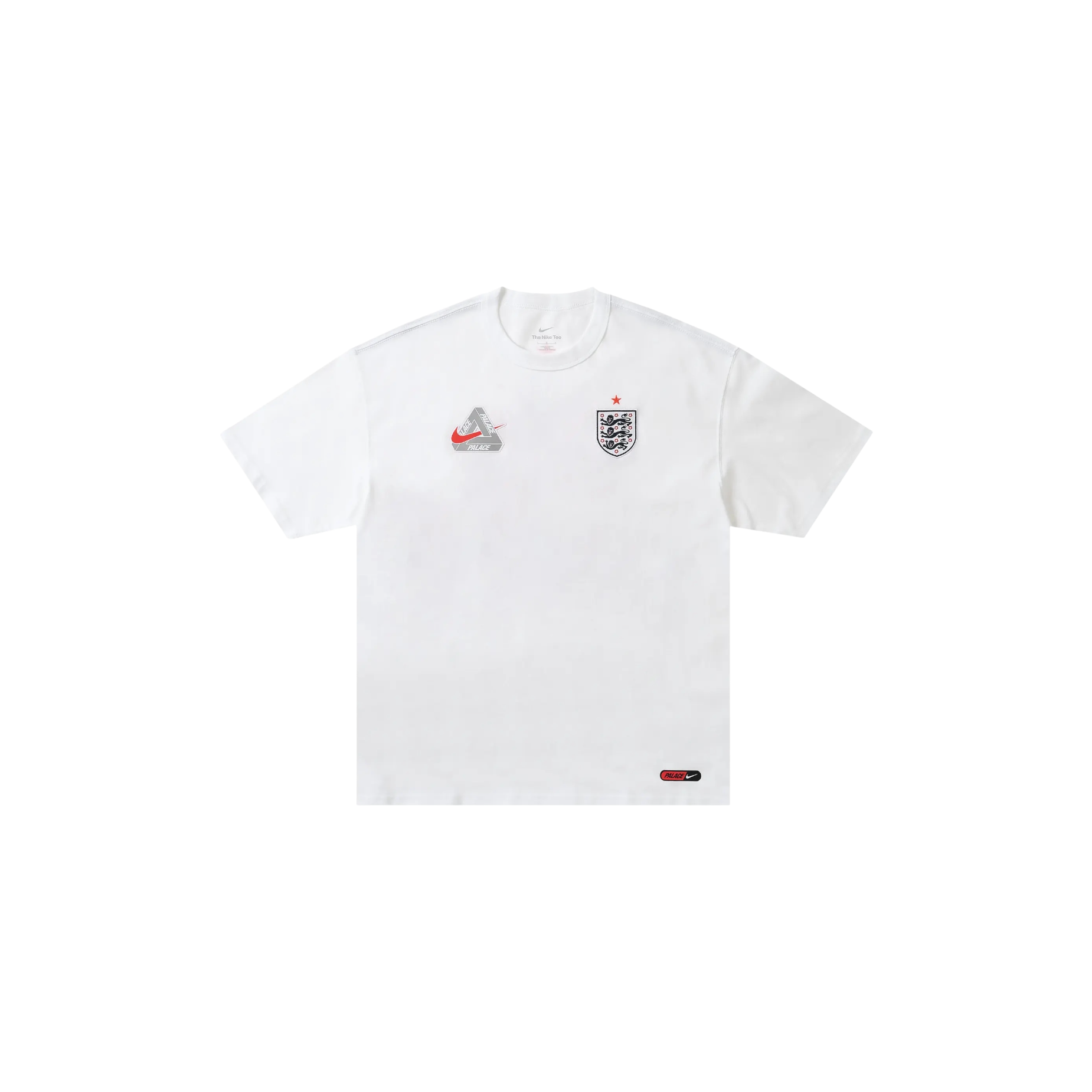 Palace x Nike England T-Shirt White front view at Stashed UAE