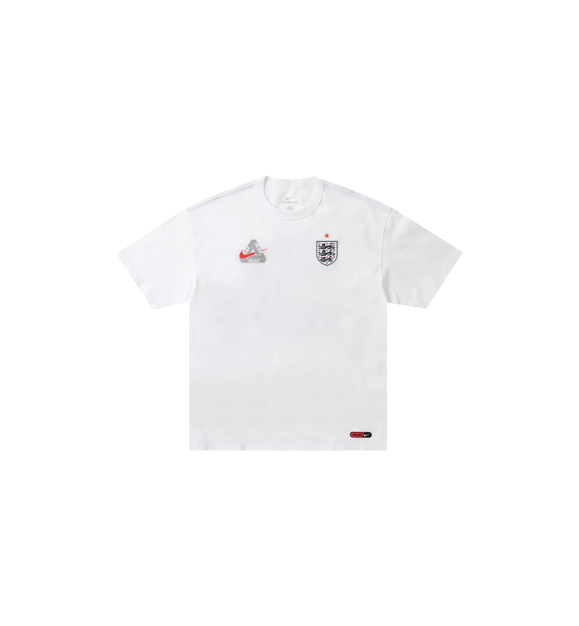 Palace x Nike England T-Shirt White front view at Stashed UAE