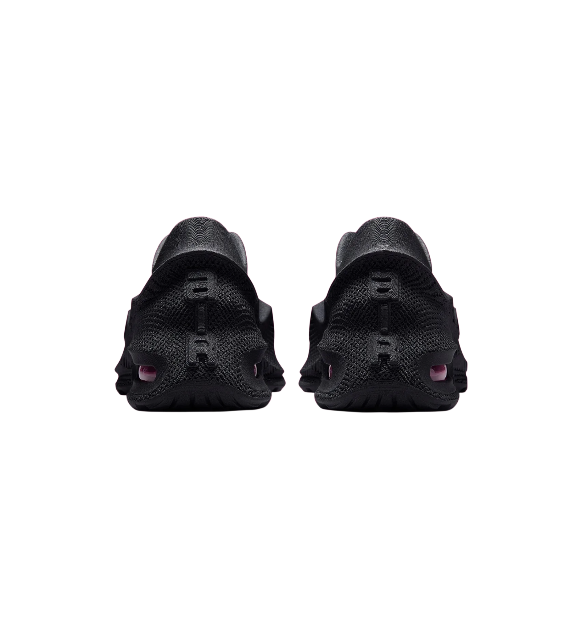 Nike Air Max 1000.2 Black Pink Spell heel view at Stashed UAE
