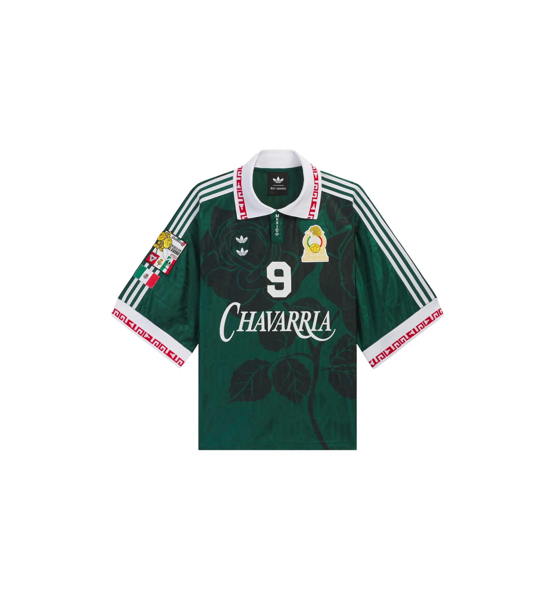 Adidas x Willy Chavarria WC Soccer Jersey Green at Stashed UAE
