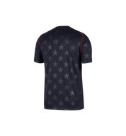 Nike USMNT 2026 Dri-Fit Stadium Away Jersey Dark Obsidian/Pure Platinum back view at Stashed UAE