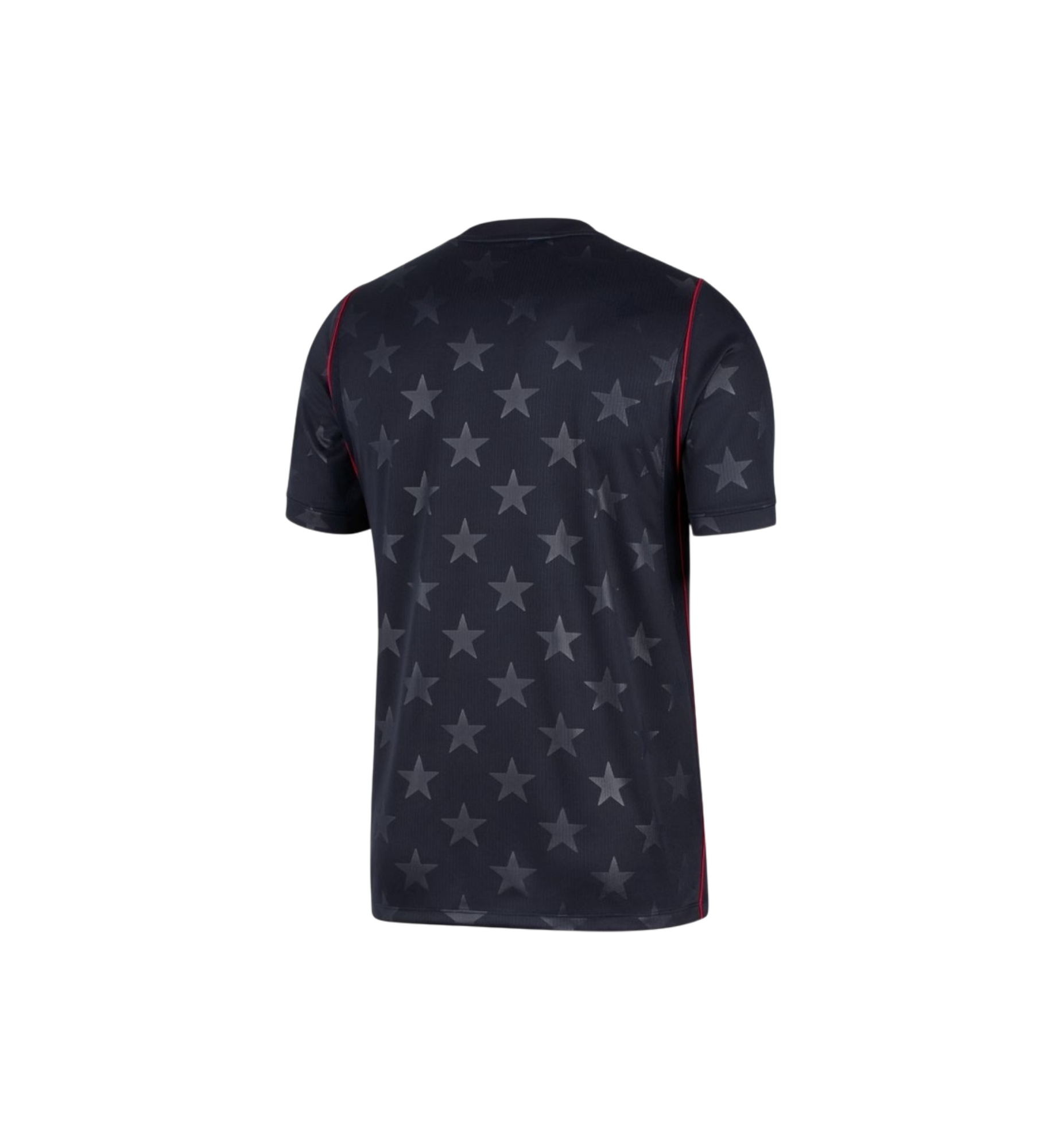 Nike USMNT 2026 Dri-Fit Stadium Away Jersey Dark Obsidian/Pure Platinum back view at Stashed UAE