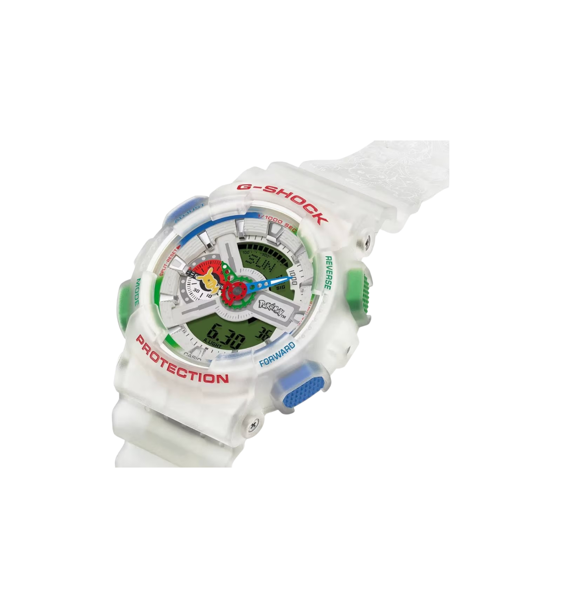 Casio G-Shock x Pokemon 30th Anniversary side view at Stashed UAE