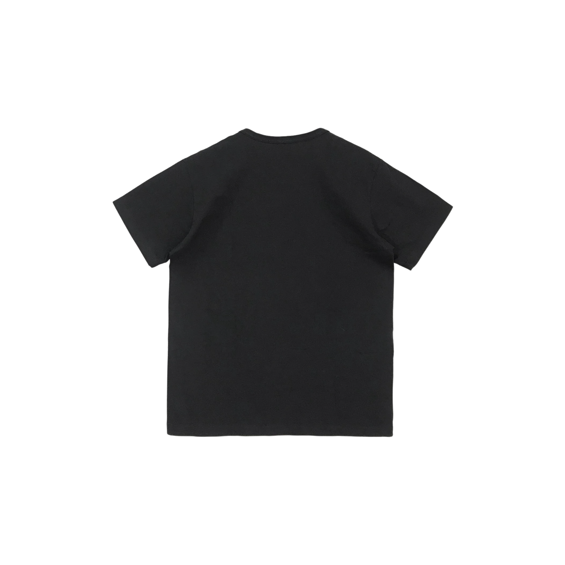 Chrome Hearts GRP Y NOT Embroidered Pocket Tee Black back view at Stashed UAE