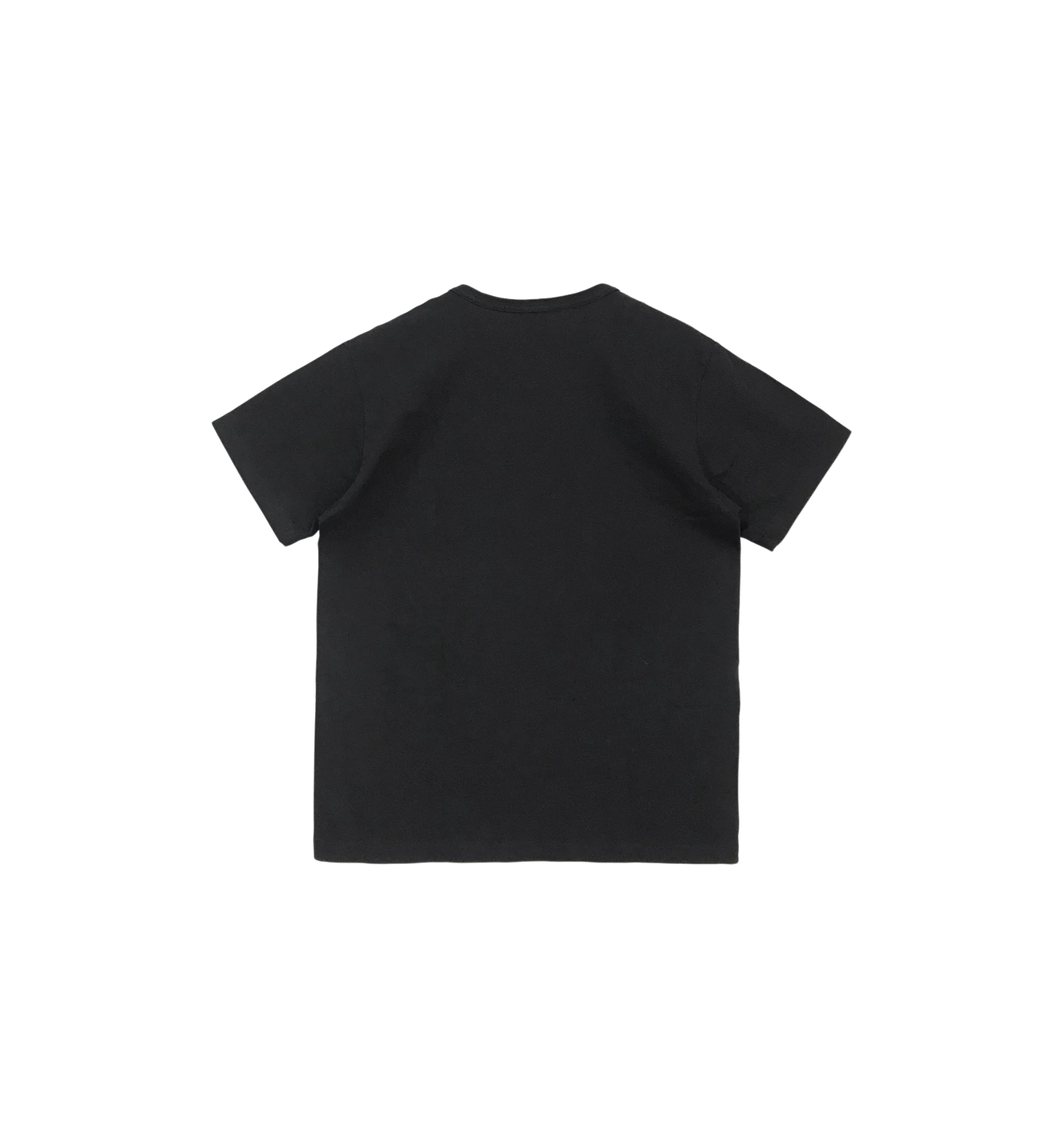 Chrome Hearts GRP Y NOT Embroidered Pocket Tee Black back view at Stashed UAE