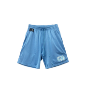 Chrome Hearts Sports Mesh Varsity Shorts Blue at Stashed UAE