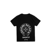 Chrome Hearts Aspen Exclusive Horseshoe Tee Black at Stashed UAE