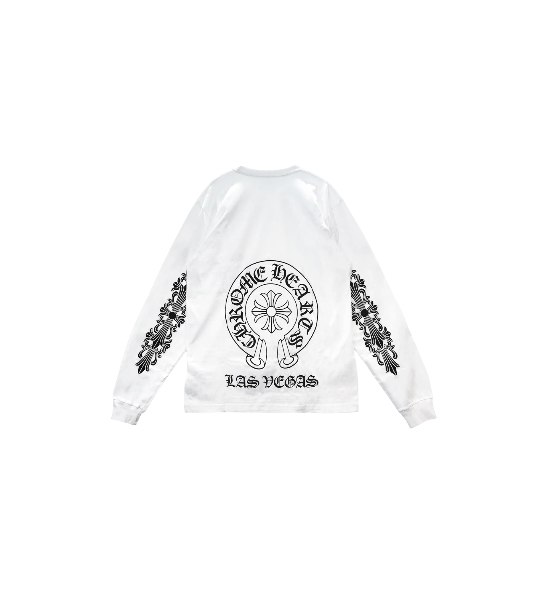 Chrome Hearts Las Vegas Exclusive L/S T-Shirt White at Stashed UAE