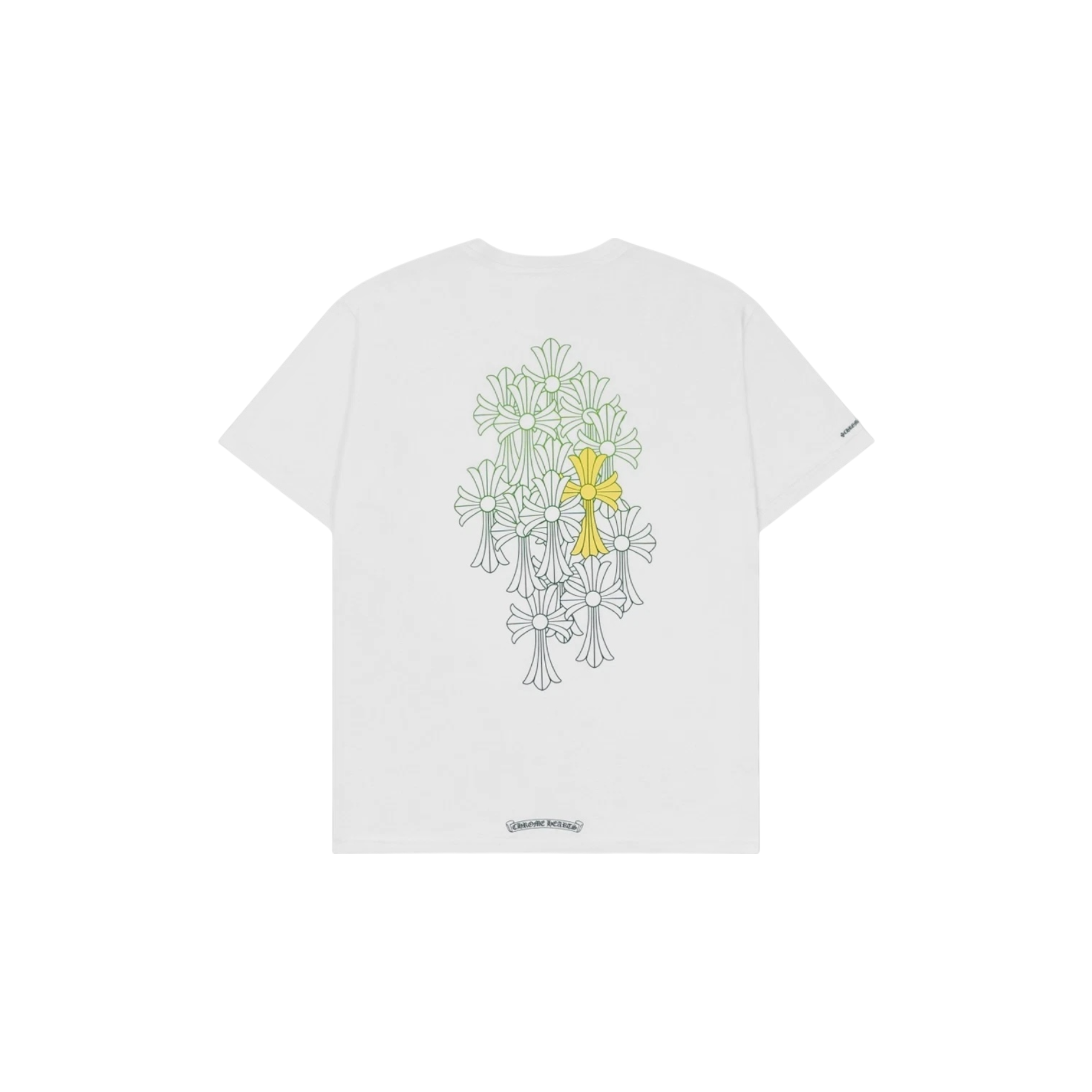 Chrome Hearts Cemetery T-Shirt White at Stashed UAE