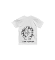 Chrome Hearts Las Vegas Horseshoe Logo T-Shirt White at Stashed UAE