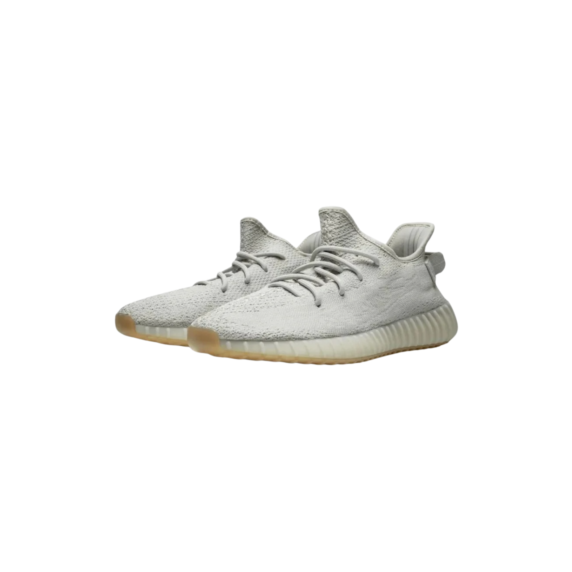Adidas Yeezy Boost 350 V2 Sesame pair at Stashed UAE