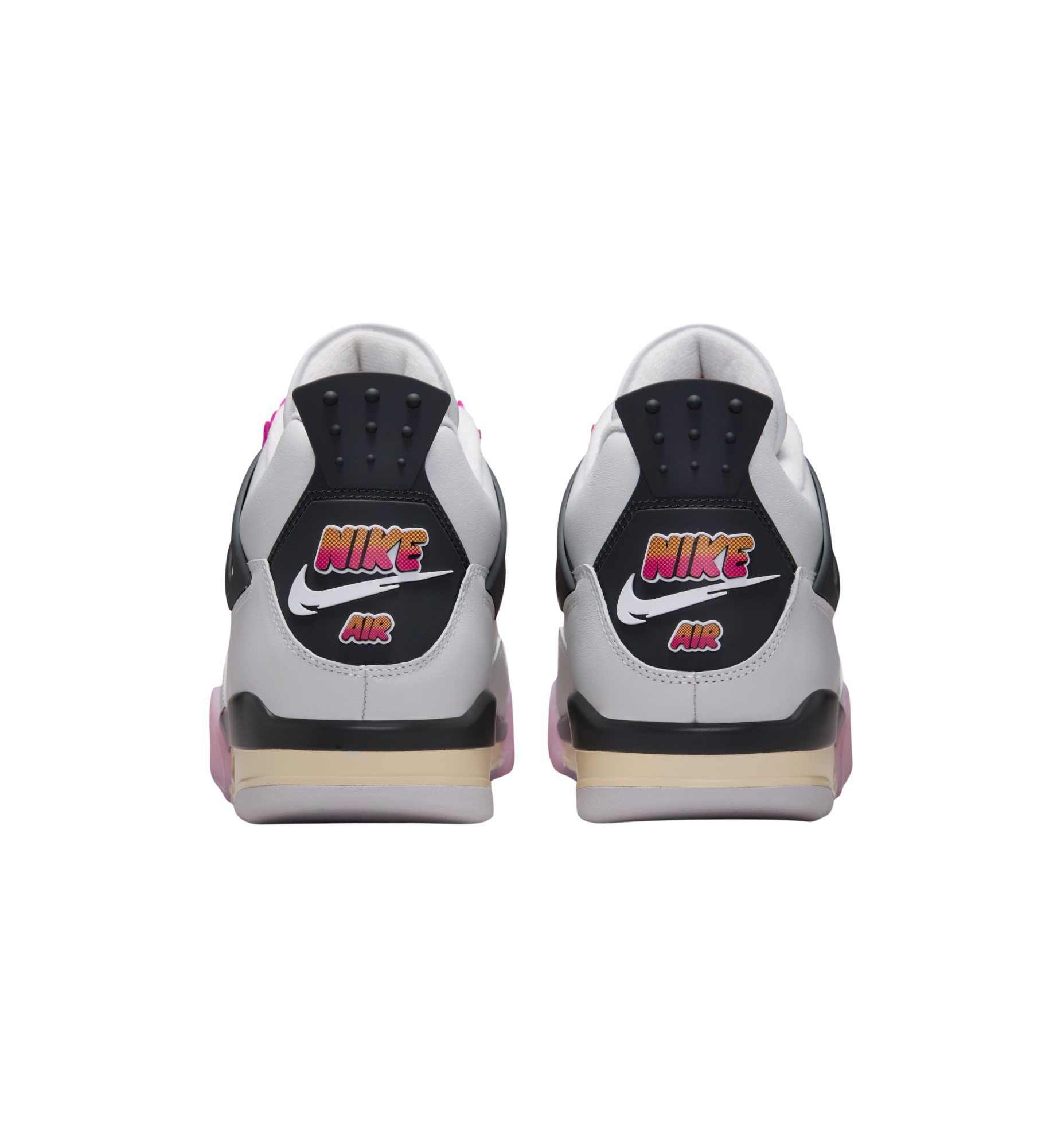 Air Jordan 4 Retro Comic heel view at Stashed UAE