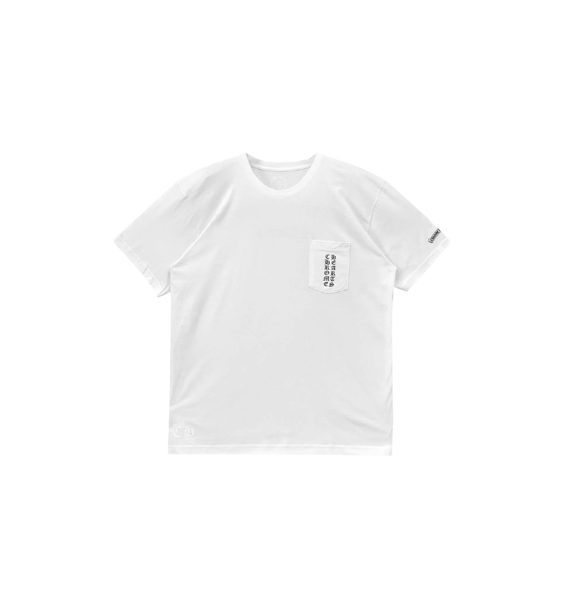 Chrome Hearts Osaka Exclusive Scroll Label Tee White front view at Stashed UAE