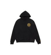 Chrome Hearts Online Exclusive Hoodie Black/Yellow front view at Stashed UAE