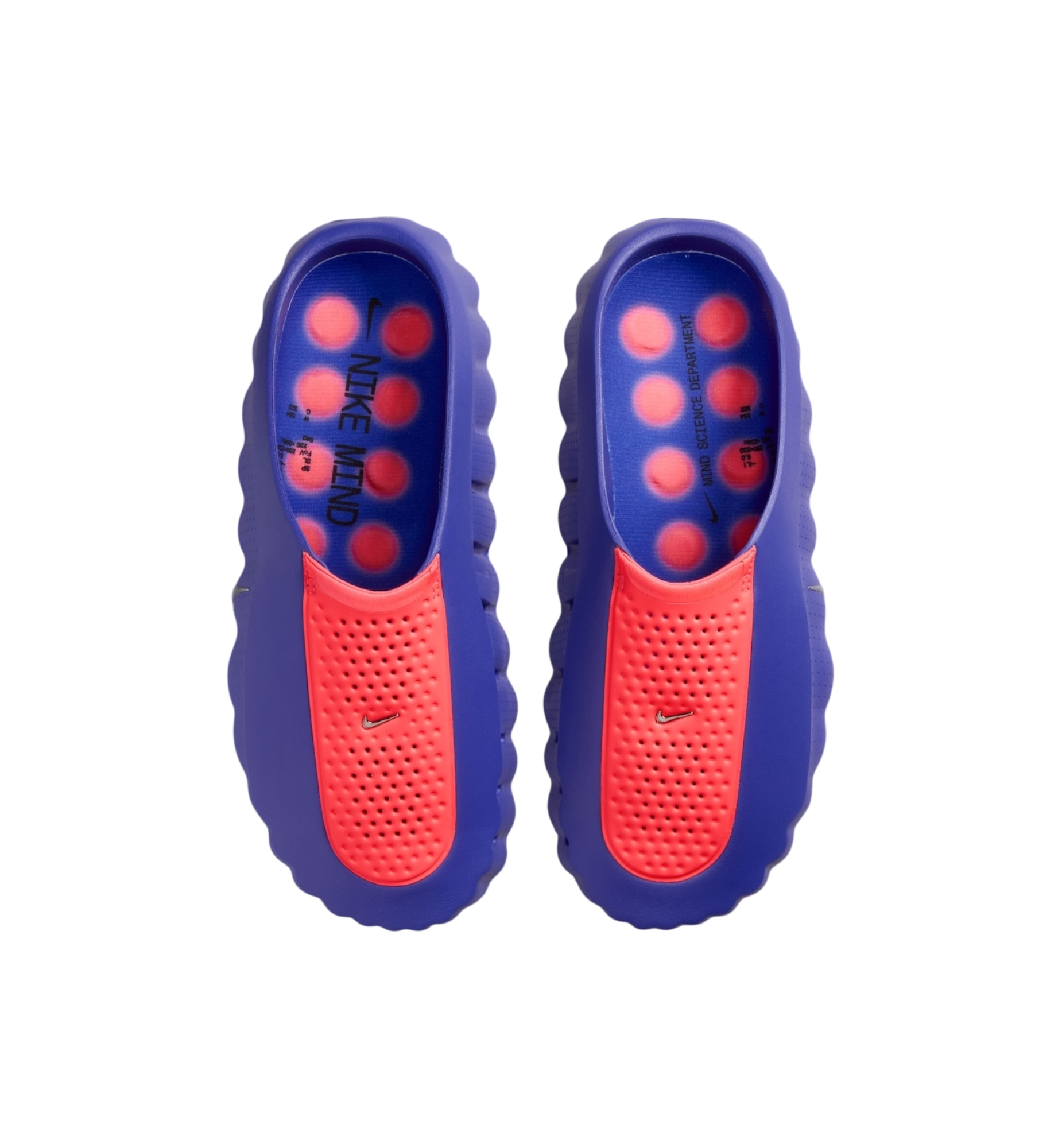 Nike Mind 001 AMP Slide Spider-Man top view at Stashed UAE