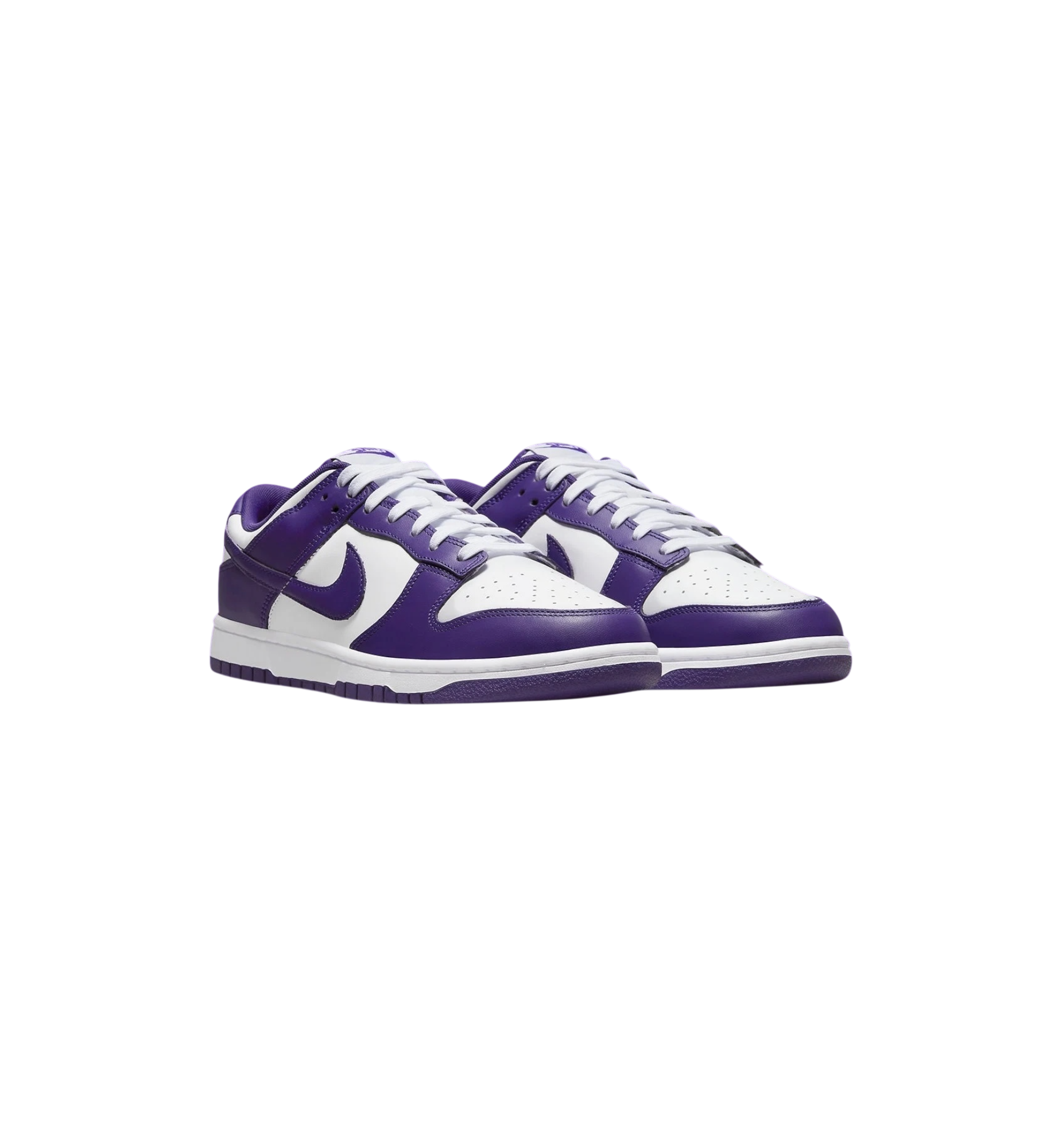 Nike Dunk Low Championship Court Purple pair at Stashed UAE