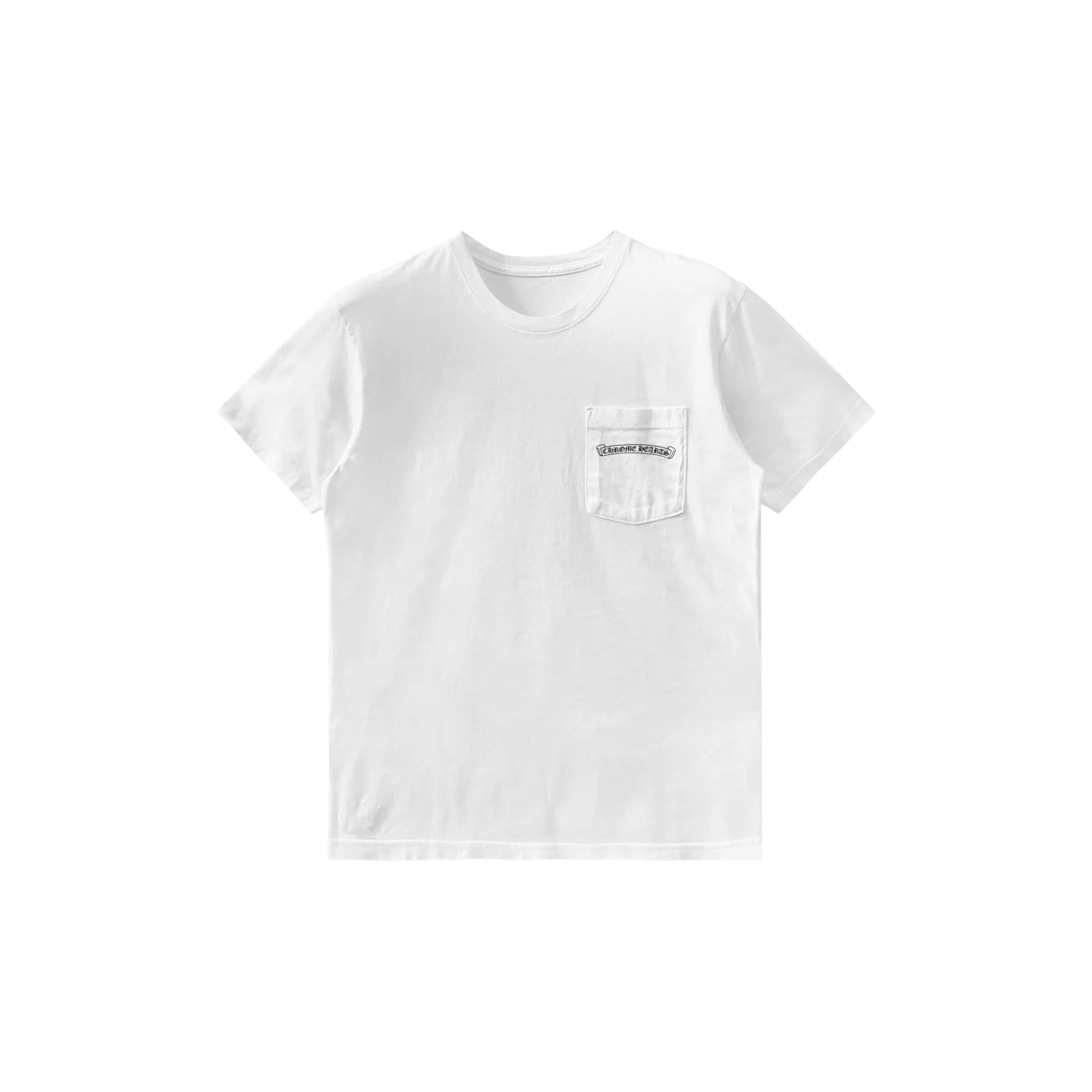 Chrome Hearts USA Script Tee White front view at Stashed UAE